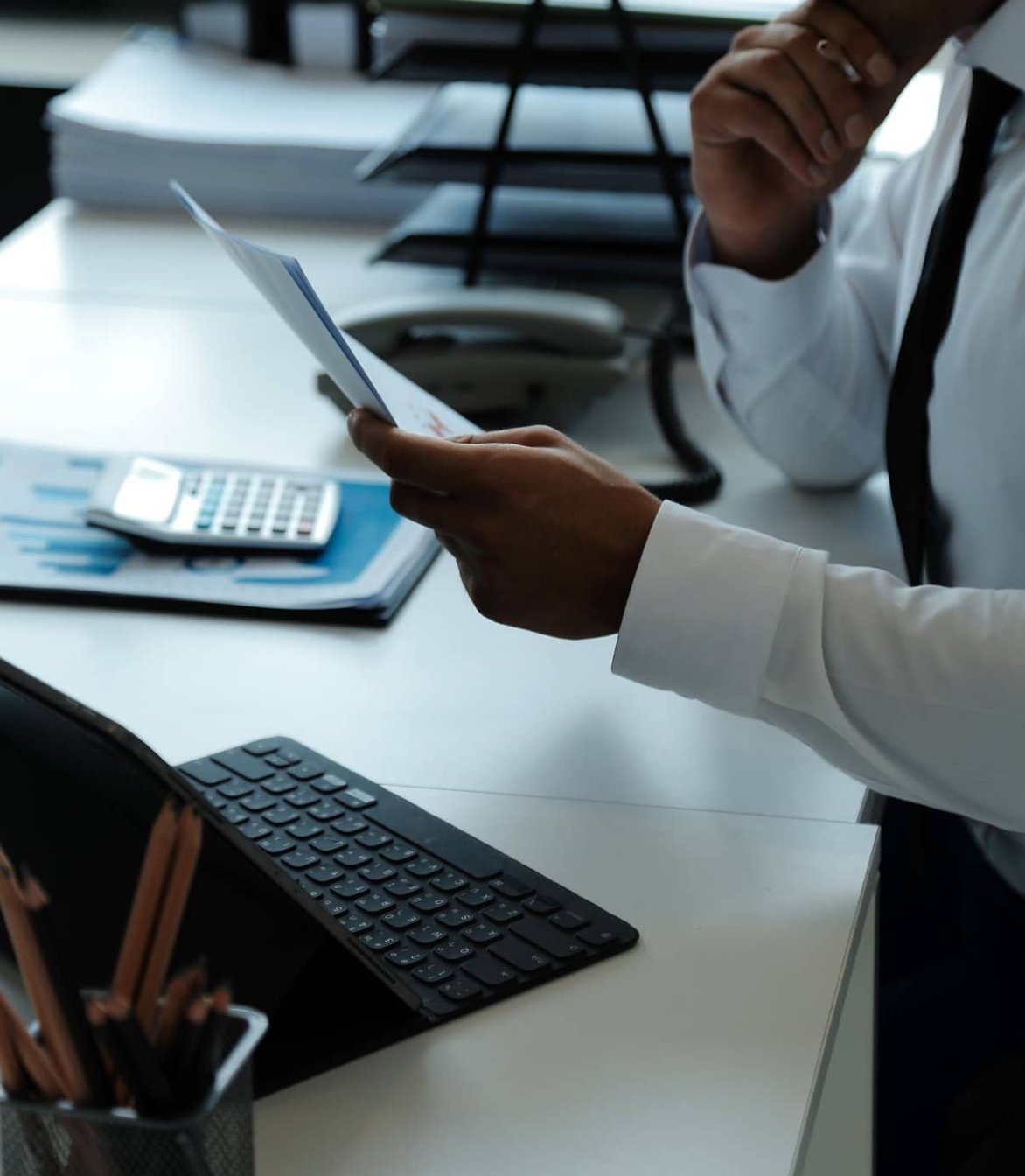 MJS Tax Solutions team providing additional business services
