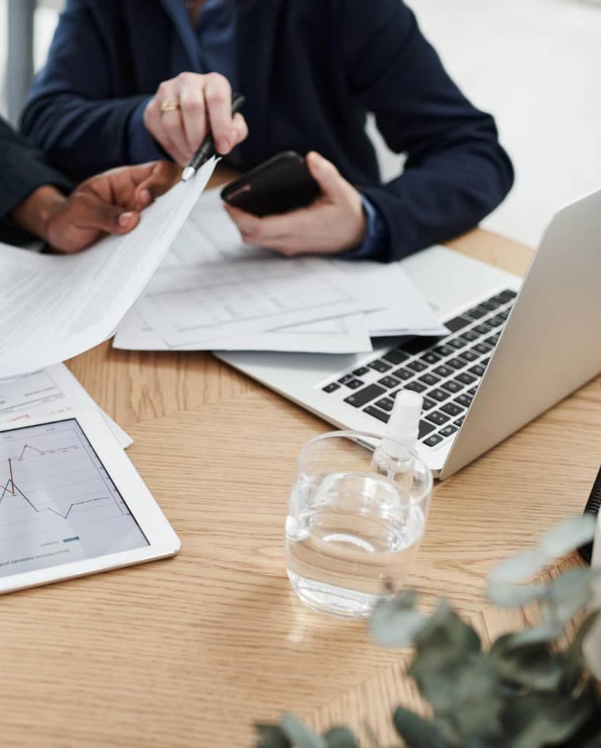 MJS Tax Solutions team providing expert financial advice to diverse industry professionals